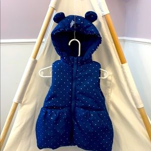 Girls Gymboree Zip-Up Puffer Vest